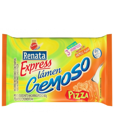 LAMEN RENATA CREMOSO PIZZA 88G