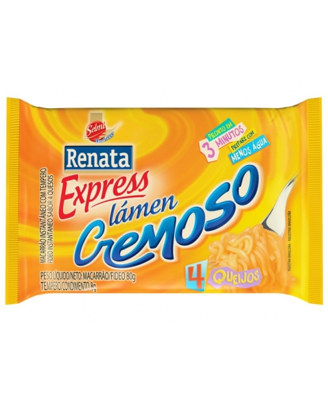 LAMEN RENATA CREMOSO 4QUEIJOS 88G