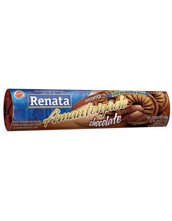 BISC RENATA AMANTEIGADO CHOCOLATE 133G