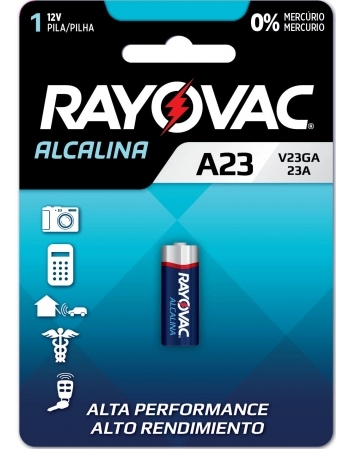 PILHA ELETRONICA RAYOVAC SM 12V V23GA