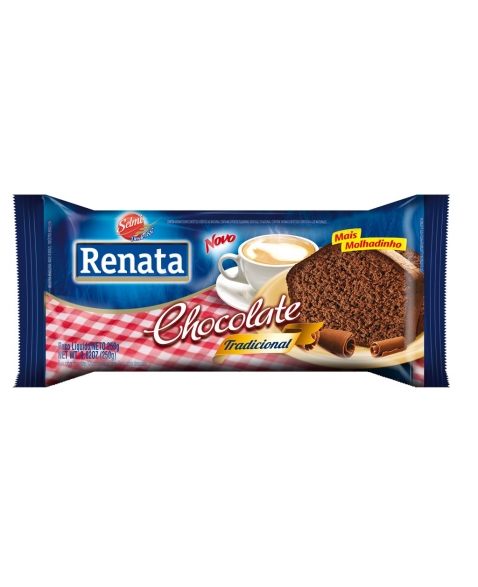 BOLO RENATA TRAD CHOCOLATE 250G