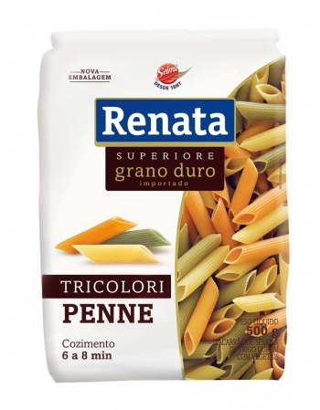 MAC RENATA SUPERIORE PENNE TRICOLOR 500G