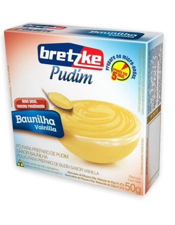 PUDIM BRETZKE BAUNILHA 50G