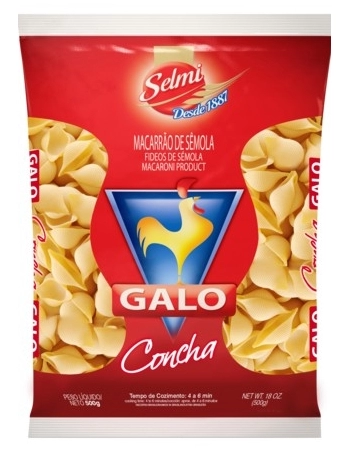 MAC GALO SEMOLA CONCHA 500G