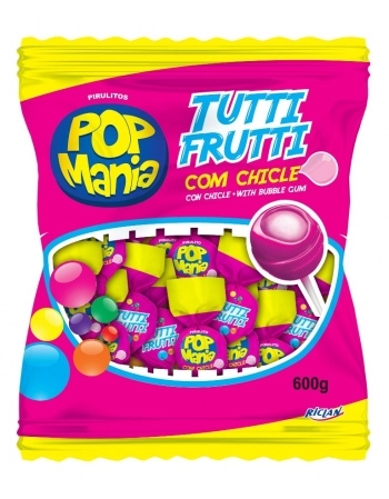 PIRULITO POP MANIA TUTTI FRUTTI 50UN