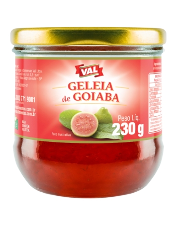 GELEIA DE GOIABA VAL COPO 230G