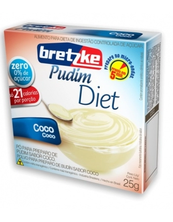 PUDIM BRETZKE DIET COCO 25G
