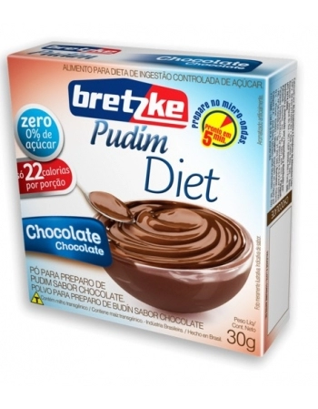 PUDIM BRETZKE DIET CHOCOLATE 30G