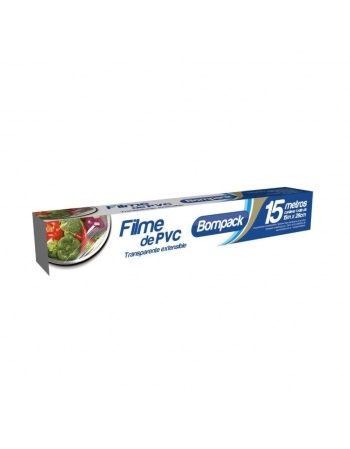 FILME PVC BOMPACK 0,28X15MTS